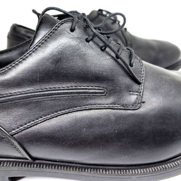 Dunham MCT410BK Mens Black Leather Waterproof Derbys Size US 16 EEEEEE main image 5